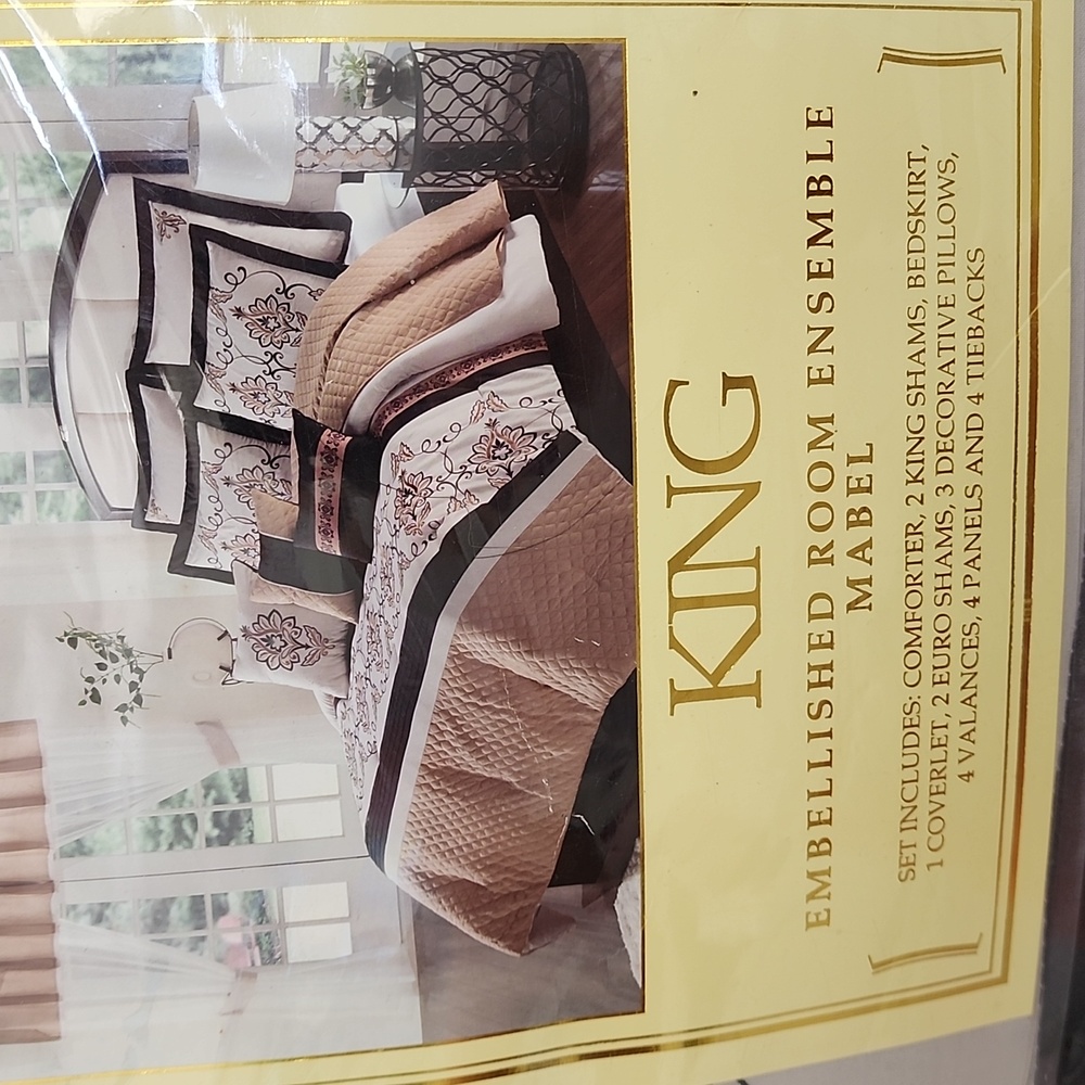 King bedding set 22 piece